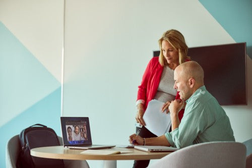 HP EliteBook X G1a Next Gen AI PC Wolf Pro Security Edition Copilot+ PC AMD Ryzen AI 9 HX 375 Laptop 35.6 cm (14") Touchscreen 2.8K 64 GB LPDDR5x-SDRAM 1 TB SSD Wi-Fi 7 (802.11be) Windows 11 Pro Silver