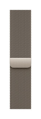 Apple 49mm Natural Titanium Milanese Loop - Large