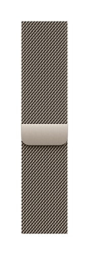 Apple 49mm Natural Titanium Milanese Loop - Large