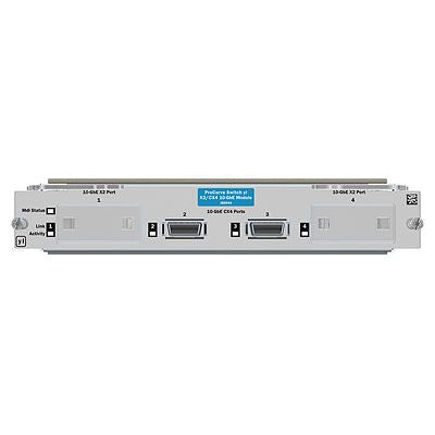 HPE 2-port CX4 network switch module 10 Gigabit