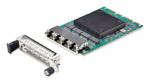 StarTech.com 4-Port RJ45 Gigabit OCP 3.0 Server Network Card w/Intel® I350-AM4, SFF 4C+ Compatible, Multi-Speed Ethernet, PCIe 3.0, LAN Transformer, NIC w/PXE/9K