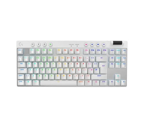 Logitech G 920-012147 keyboard Gaming RF Wireless + Bluetooth QWERTY UK English White