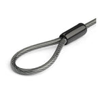 StarTech.com Universal Laptop Cable Lock Expansion Loop - 6” (15cm) Anti Theft 4-Digit Combination K-Slot Lock - Computer Security Cable to Create Twin/Multi-Head Lock for Multiple Devices - TAA