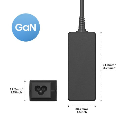 Origin Storage 65W USB-C Adapter with UK Cable