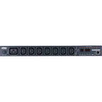 ATEN 1U 16A 8 Outlet Switched Bank Metered PDU + Free Eco PDU Manager Software