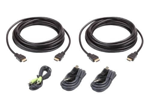 ATEN HDMI Dual Display Secure KVM; 3M USB HDMI Dual Display