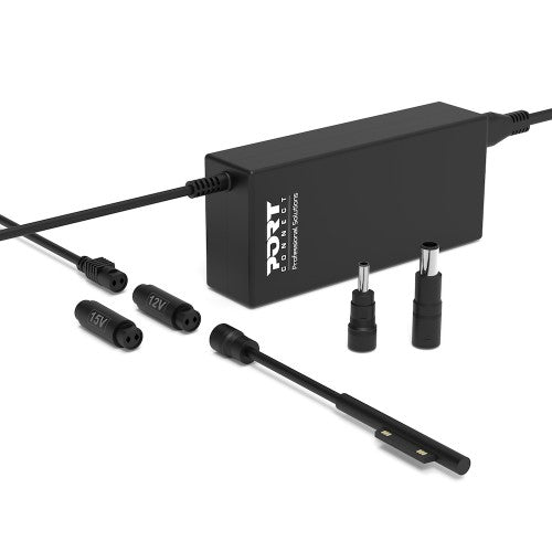 Port Designs 900102-UK power adapter/inverter Indoor 60 W Black