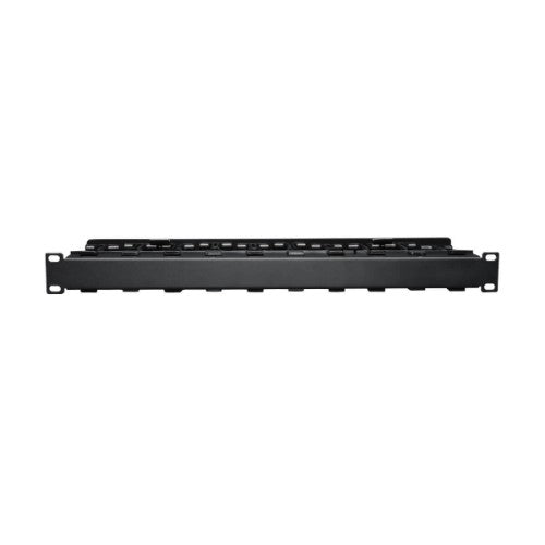 Tripp Lite SRCABLEDUCT1UHD SmartRack 1U High Capacity Horizontal Cable Manager - Finger duct with dual-hinge cover