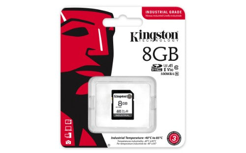 Kingston Technology 8G SDHC Industrial pSLC