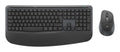Logitech Signature Comfort Plus Combo MK880 keyboard Mouse included Universal RF Wireless + Bluetooth QWERTZ Swiss Graphite