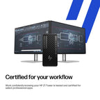 HP Z1 Tower G1i Desktop PC Wolf Pro Security Edition Intel Core Ultra 7 265 32 GB DDR5-SDRAM 1 TB SSD NVIDIA RTX A1000 Windows 11 Pro Workstation AI Workstation, AI PC Black