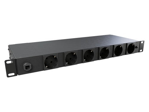 Vertiv PowerGo Monitored PDU|1U|Schuko inlet 230V 16A|6 Schuko
