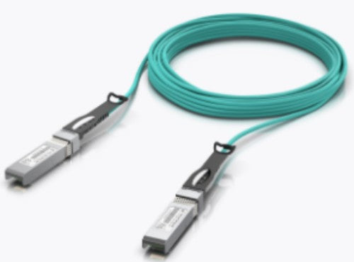 Ubiquiti UACC-AOC-SFP28-5M InfiniBand/fibre optic cable Aqua colour