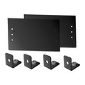 APC NetShelter Cable Management, End Cap for Power Cable Trough, Black, 314 x 1.2 x 178.5 mm