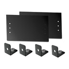 APC NetShelter Cable Management, End Cap for Power Cable Trough, Black, 314 x 1.2 x 178.5 mm
