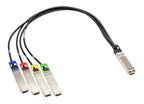 HPE InfiniBand NDR200/Ethernet OSFP to 4xOSFP 3m Splitter Direct Attach Copper Cable