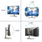 Philips Momentum 32M1N5800A/00 computer monitor 80 cm (31.5") 3840 x 2160 pixels 4K Ultra HD LCD Black