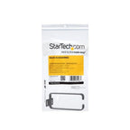 StarTech.com 1U Vertical 1.8 x 3.9in (4.5 x 10cm) Server Rack Cable Management D-Ring Hook; Network Rack-Mount Cord Organizer; Cable Manager for 19" and 10" Cabinets