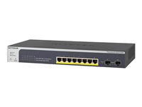 NETGEAR GS510TPP Managed L2/L3/L4 Gigabit Ethernet (10/100/1000) Power over Ethernet (PoE) Black
