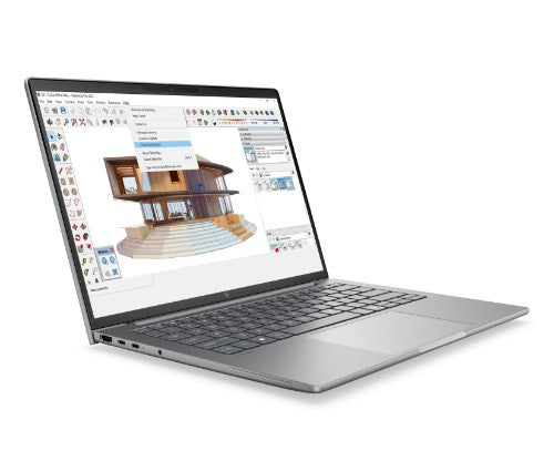 HP ZBook 8 G2a 14 inch Mobile Workstation PC - Data Science Copilot+ PC AMD Ryzen AI 7 PRO 35.6 cm (14") WUXGA 32 GB DDR5-SDRAM 1 TB SSD Wi-Fi 7 (802.11be) Windows 11 Pro AI Workstation, AI PC Silver
