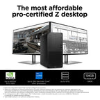 HP Z1 G9 Intel® Core™ i5 i5-14500 16 GB DDR5-SDRAM 512 GB SSD NVIDIA GeForce RTX 3050 Windows 11 Pro Tower Workstation AI Workstation Black