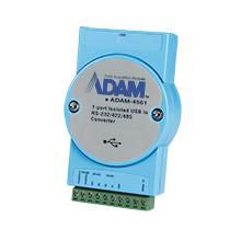 Advantech ADAM-4561-CE serial converter/repeater/isolator USB 2.0 RS-232/422/485 Blue