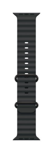 Apple 49mm Black Ocean Band - Black Titanium Finish