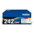 Brother TN-242CMY Toner MultiPack C,M,Y, 3x1.4K pages ISO/IEC 19798 Pack=3 for Brother HL-3142