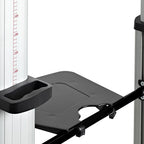 StarTech.com Dual TV Cart for 37-60in VESA TVs up to 110lb/50kg each - Height Adjustable TV Mount, Mobile Display Cart w/ Equipment Shelves - Rolling TV Cart on Wheels - Rolling TV Stand