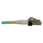 Tripp Lite N820X-05M 400G Multimode 50/125 OM3 Switchable Fiber Optic Cable (Duplex LC-PC M/M), LSZH, Aqua, 5 m (16.4 ft.)