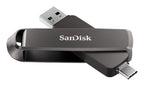 SanDisk Extreme PRO USB flash drive 256 GB USB Type-C/USB Type-A 3.2 Gen 2 (3.1 Gen 2) Black