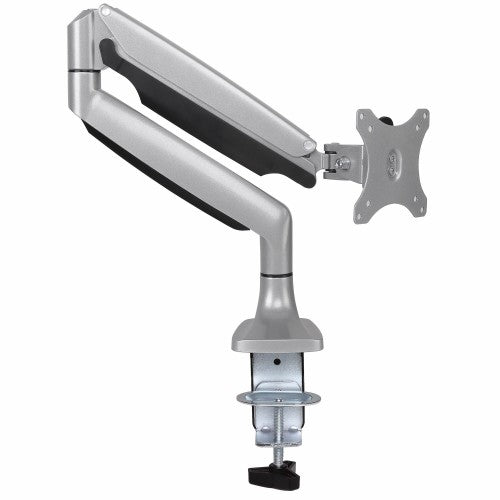 StarTech.com Desk Mount Monitor Arm - Heavy Duty Ergonomic VESA Monitor Arm - Single 32" (19.8lb/9kg) Display - Full Motion, Height Adjustable, Articulating - Aluminum - C-Clamp/Grommet - Silver