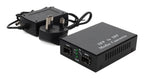 AddOn Networks ADD-GMC-2SFP-UK network media converter 1000 Mbit/s 1550 nm Multi-mode, Single-mode Black
