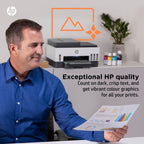 HP Smart Tank 7605 Wireless All-in-One Color Printer, Two-sided printing; Copier, Scanner