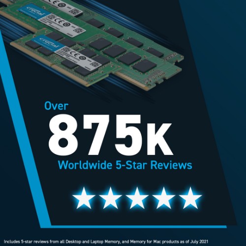 Crucial CT32G56C46U5 memory module 32 GB 1 x 32 GB DDR5 288-pin DIMM