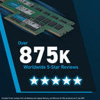 Crucial CT16G56C46S5 memory module 16 GB 1 x 16 GB DDR5 262-pin SO-DIMM ECC