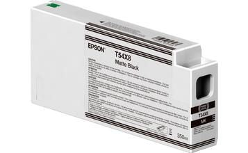 Epson C13T54X80N/T54X800 Ink cartridge black matt 350ml for Epson SC-P 7000/V