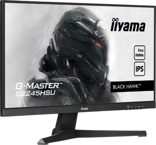 iiyama G-MASTER Get ahead with the G2245HSU Black Hawk with IPS Panel Technology and 1ms MPRT