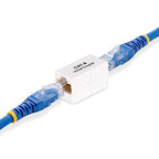 StarTech.com RJ45 Coupler, Inline Cat6 Coupler, Female to Female (F/F) T568B Connector, Unshielded Ethernet Cable Extension