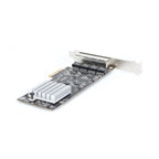 StarTech.com 4-Port 2.5Gbps NBASE-T PCIe Network Card, Intel I225-V, Quad-Port Computer Network Card, Multi-Gigabit NIC, PCI Express Server LAN Card, Desktop Ethernet Interface