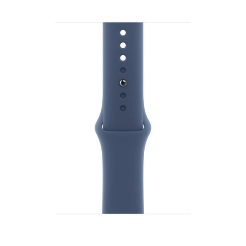Apple MXLV3ZM/A smart wearable accessory Band Blue Fluoroelastomer