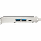 StarTech.com 5-Port USB PCIe Card - 10Gbps USB 3.2 Gen 2 PCIe Card w/ 1x USB-C & 2x USB-A - 1x 2 Port IDC (Internal 5Gbps USB Header Expansion) - USB C PCI Express Controller Card - TAA