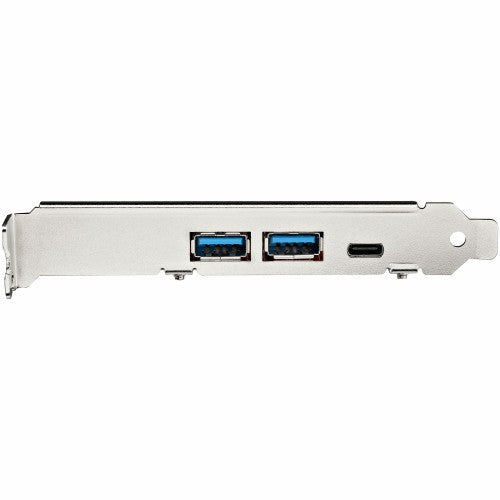 StarTech.com 5-Port USB PCIe Card - 10Gbps USB 3.2 Gen 2 PCIe Card w/ 1x USB-C & 2x USB-A - 1x 2 Port IDC (Internal 5Gbps USB Header Expansion) - USB C PCI Express Controller Card - TAA