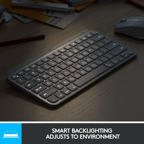Logitech Master MX Keys Mini Minimalist Wireless Illuminated Keyboard