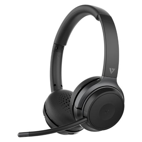 V7 HB600S headphones/headset Wireless Head-band Calls/Music USB Type-C Bluetooth Black
