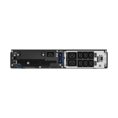 APC Smart-UPS On-Line, 3kVA, Rackmount 2U, 230V, 6x C13+2x C19 IEC outlets, SmartSlot, Extended runtime, W/rail kit, W/O Lithium-ion external battery