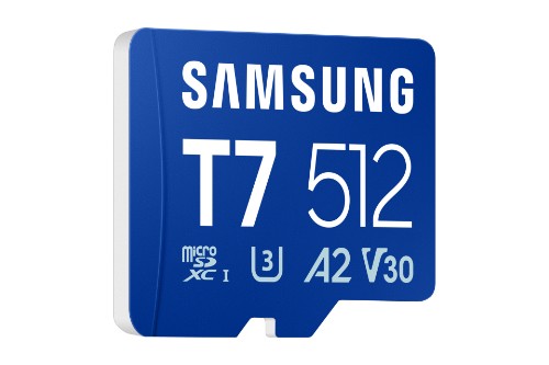 Samsung T7 microSD card