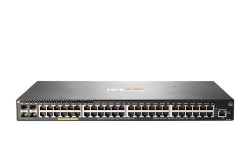 HPE Aruba Networking 2930F 48G PoE+ 4SFP+ Switch