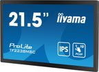 iiyama 21.5” 10pt Optical Bonded PCAP Open Frame Touch monitor with IPS panel technology, edge-to-edge glass design, anti-fingerprint coating and metal housing