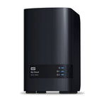 Western Digital My Cloud EX2 Ultra NAS Desktop Marvell Armada 385 Armada 385 1 GB DDR3 32 TB HDD Black